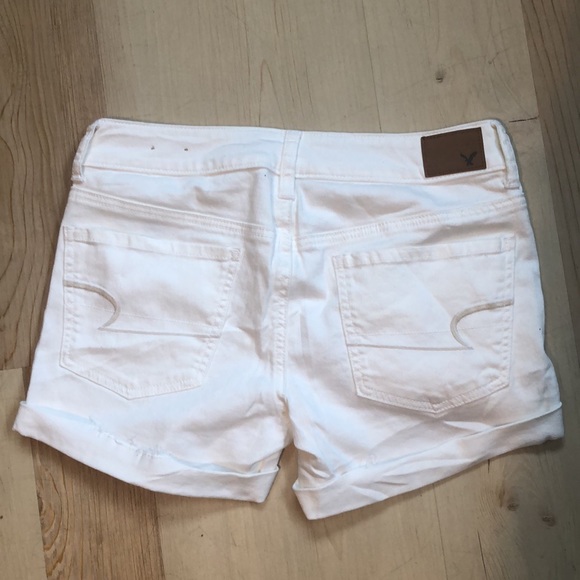 American Eagle MIDI Shorts Stretch Sz6 - Picture 2 of 4
